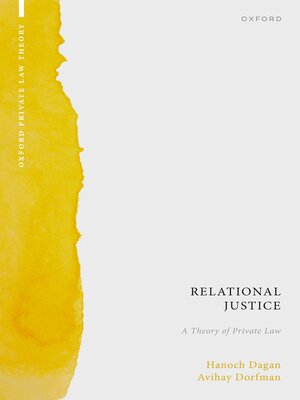 cover image of Relational Justice